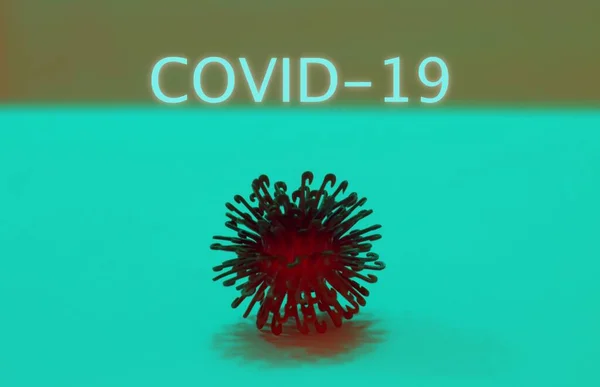 Hastalığın Korona Virüsü Konseptini Kapat — Stok fotoğraf