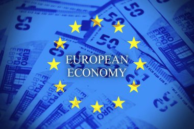 Ekonomik büyüme ve finans politikalarını sembolize eden 