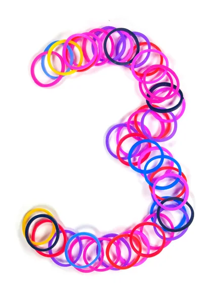 Colorful rubber band No.3 — Stock Photo, Image