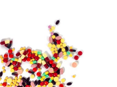 renkli uyuşturucu arka plan.