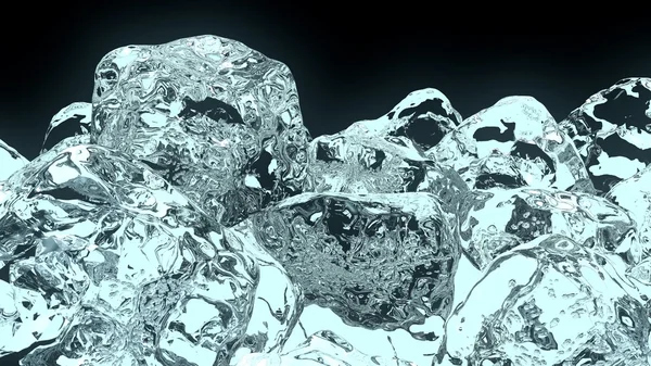 3D ice Cube — стокове фото