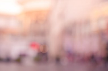 Kentsel şehir arka plan bulanıklık. 