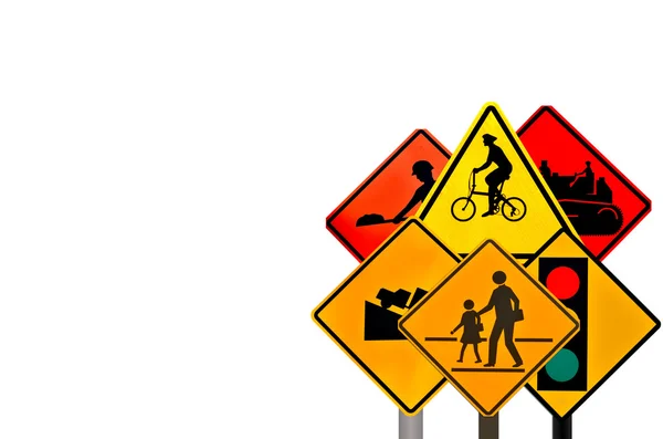 Set of traffic sign — Stock Photo, Image