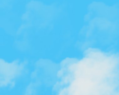 Mavi gökyüzü ve beyaz arka plan doku. Grafik sanat tasarım.