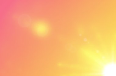 Günbatımı gökyüzü güneş ışık arka plan ile.