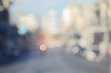 Trafik yol taşıma soyut backgroud bulanıklık.