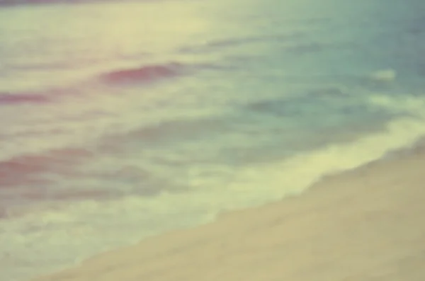 Розмитий боке хвиля пляж абстрактний фон — стокове фото