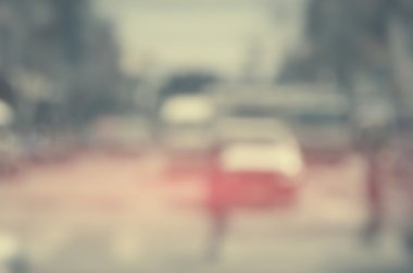 Rating bokeh yol arka plan bulanıklık.