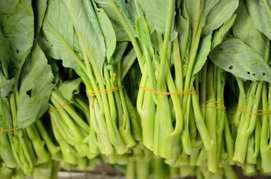 Çin brokoli sebze sepeti.