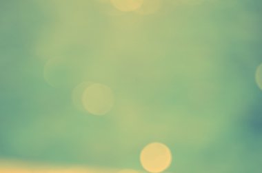 Tropikal plaj ile bokeh dalga güneş ışık arka plan bulanıklık.