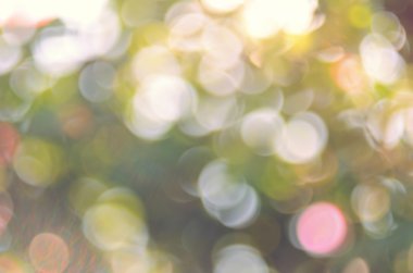 Doğa sonbahar yaprak bokeh arka plan ile.