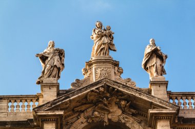 Basilica di Santa Maria Maggiore, Roma, İtalya, görünümü kapatın