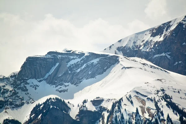 Alpes alpines paysage de montagne, sommet de l'Europe, Suisse — Photo