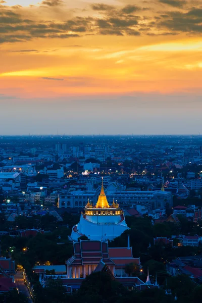 Wat Sarket called Golden Mount Temple — Stock Photo, Image