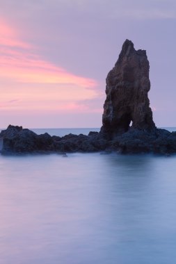 Güzellik gökyüzü ile doğal peyzaj