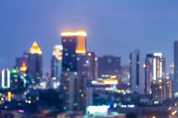 Abstrato desfocado bokeh, torre de negócios — Fotografia de Stock