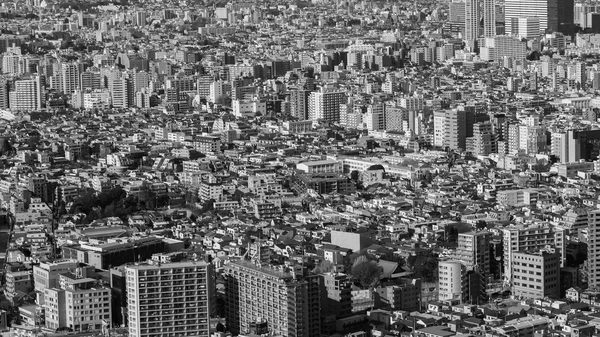 日本东京城市居住区的鸟瞰图 — 图库照片