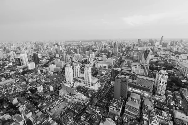 Top vista del centro de negocios central. Bangkok Tailandia —  Fotos de Stock