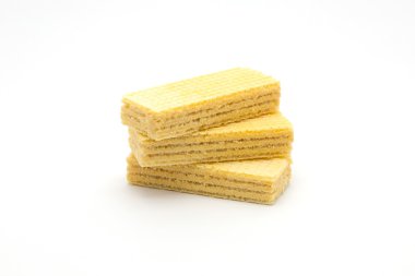 Beyaz üzerine krem yığın gözleme 