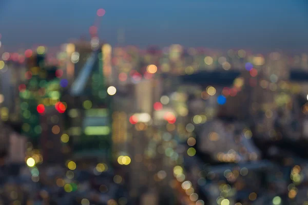 Анотація розмиті вогнів нічний погляд, Токіо міста — стокове фото
