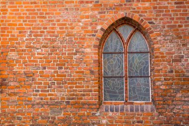 Victoria pencere tuğla duvar