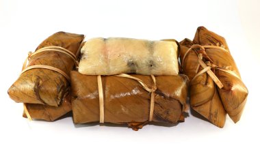 İzole Tayland pirinç kek