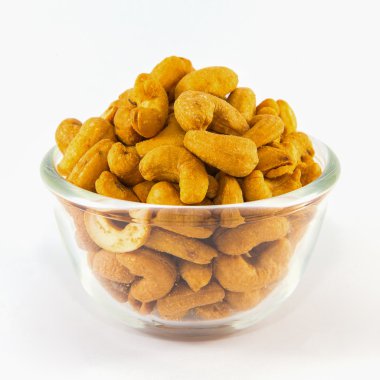 Cam kase tuz ile kaşu