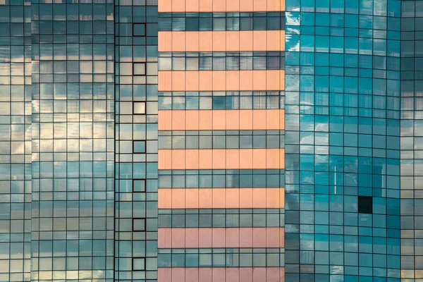 Blue office window — Stock Photo, Image