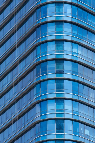 Abstract Blue office windows glass — Stock Photo, Image