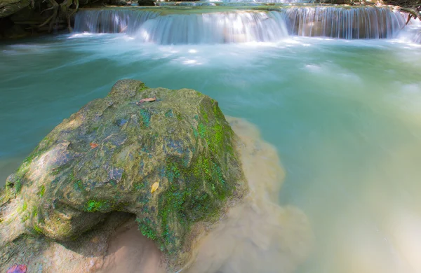 Waterfall in National park Kanchanaburi, Thailand — Stock Photo, Image