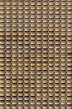 Binanın balkon cephe