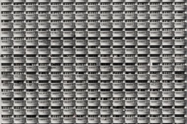 Siyah ve beyaz, balkon