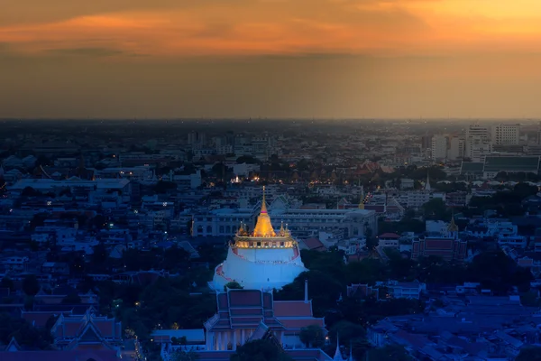 Wat Saket (Monte de Oro) en Bangkok — Foto de Stock