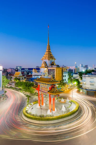 El Arco de la Puerta (Círculo de Odeón) punto de referencia de Bangkok — Foto de Stock