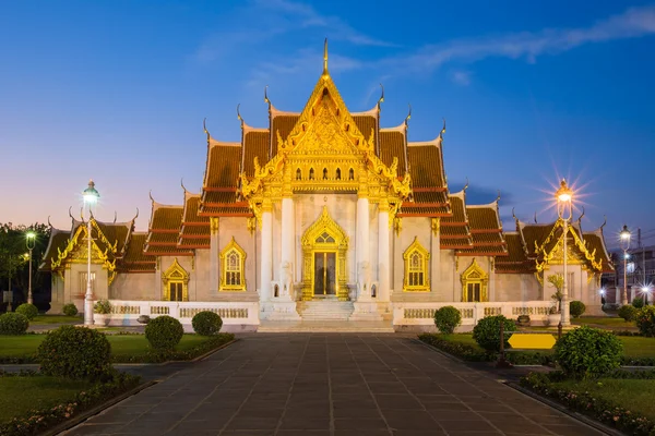 Wat Benchamabophit ou o Templo de Mármore — Fotografia de Stock