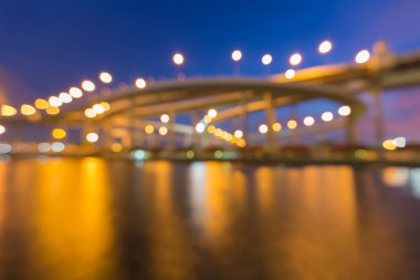 Soyut bulanıklık bokeh endüstriyel halka