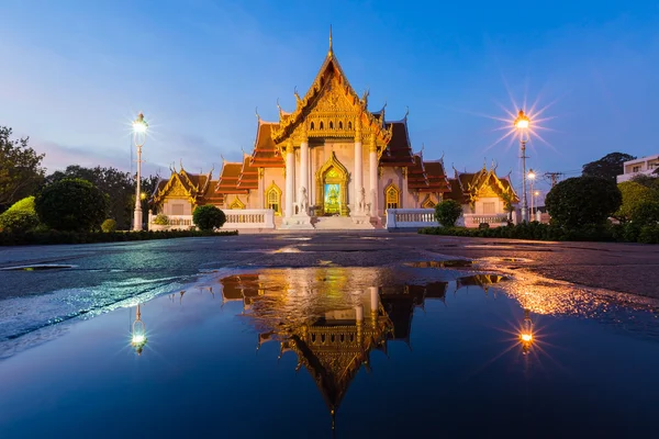 Mermer Tapınak Bangkok Tayland — Stok fotoğraf