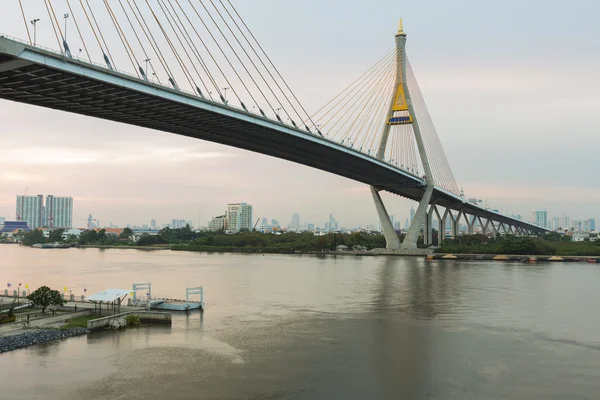 Suspension Bridge Bangkok Thailand — Stock Photo, Image