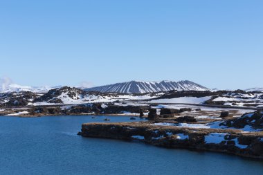 Hverfjall volcano Iceland