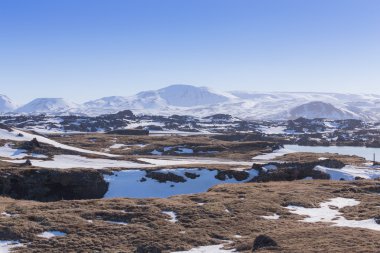 Snow mountain during winter