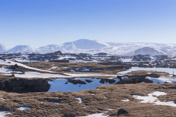 Snow mountain during winter — Stok fotoğraf