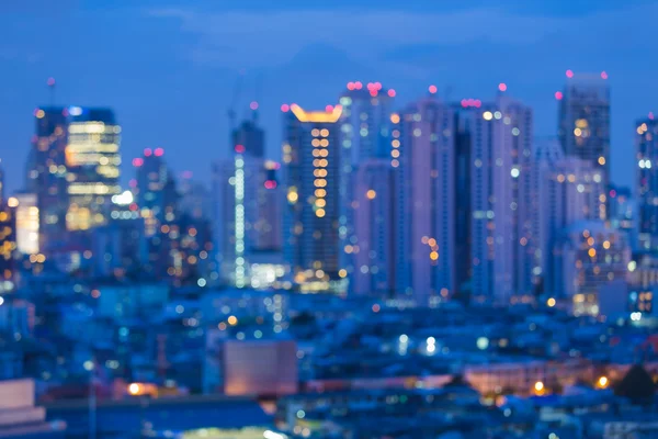 Бангкок в светлое время суток, размытый фотобокс — стоковое фото