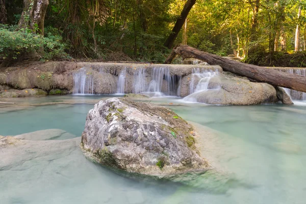 Deep forest waterfalls in Thailand national park — Stock Photo, Image