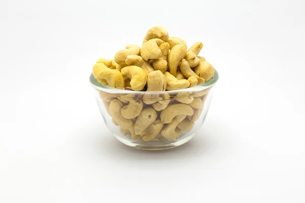 Kulhollinen cashewpähkinää — kuvapankkivalokuva