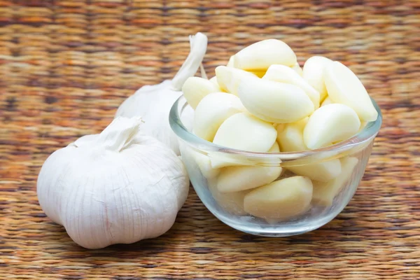 Fresh hot garlic — Stock Photo, Image