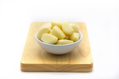 Taze sarımsak çiğ gıda