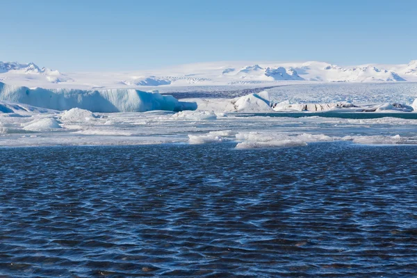Piękne jeziora lodu — Zdjęcie stockowe