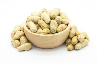 Ahşap kase fıstık