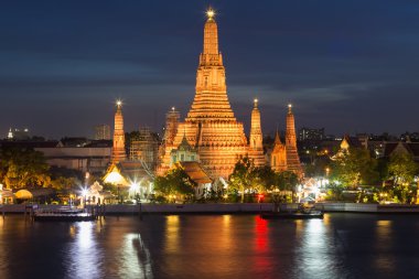 WAT arun pagoda Tapınağı Bangkok Tayland