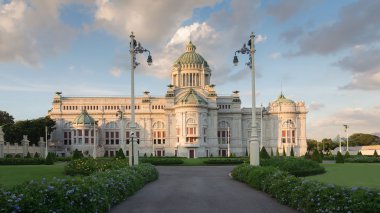 Kraliyet Dusit Sarayı, kamu Müzesi, landmark Bangkok Tayland Beyaz Saray'da